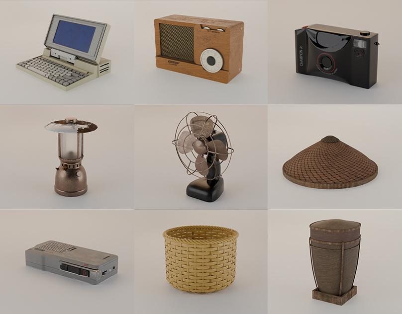 Odyssey 3D models